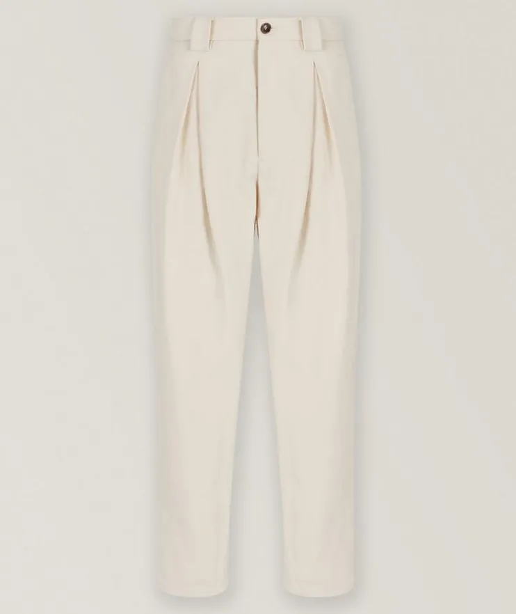 Cotton Gabardine Pants