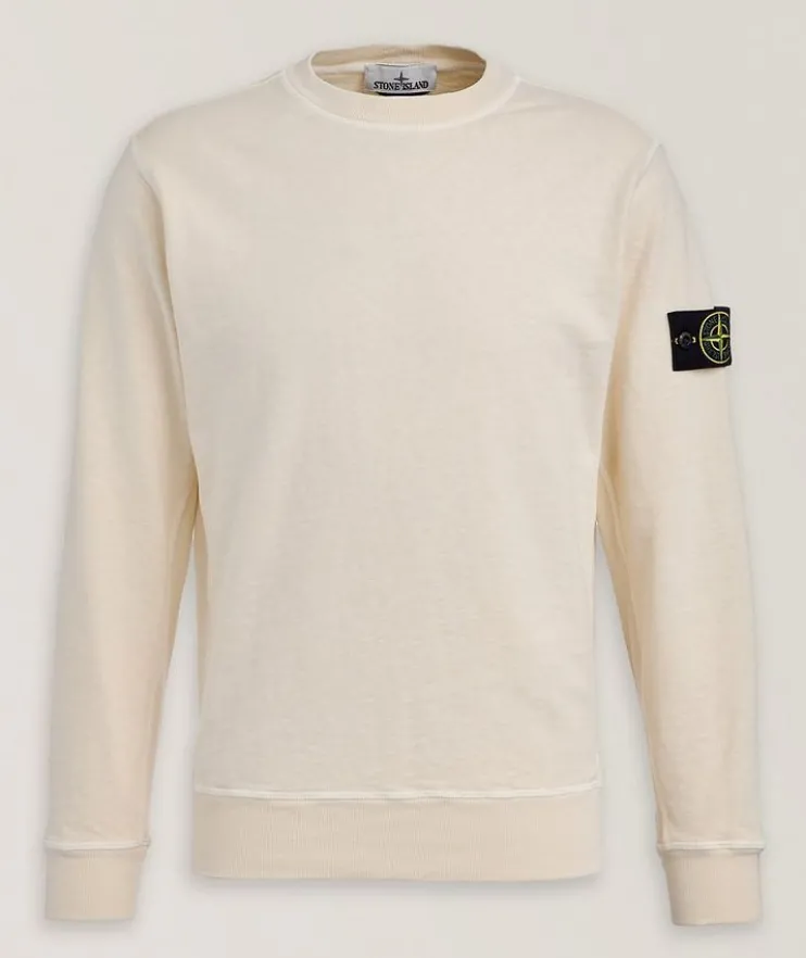 Cotton Garment Dyed Sweatshirt