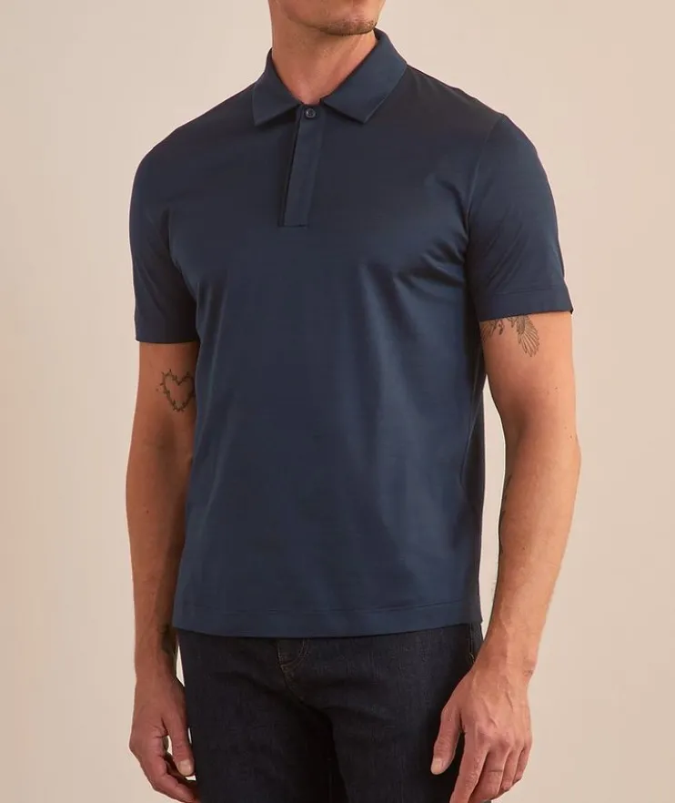 Cotton Jersey Polo