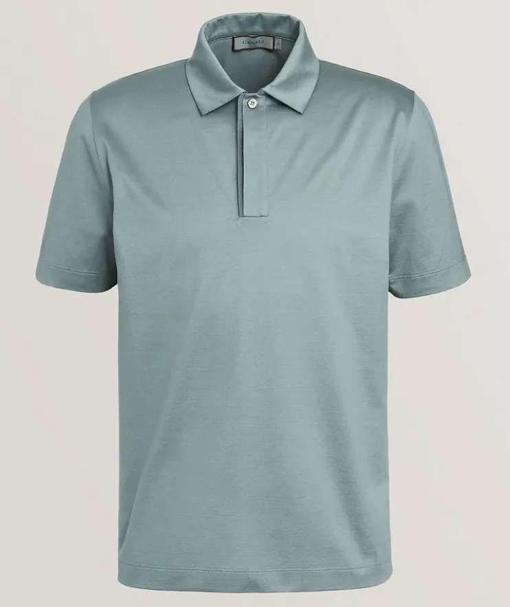 Cotton Jersey Polo