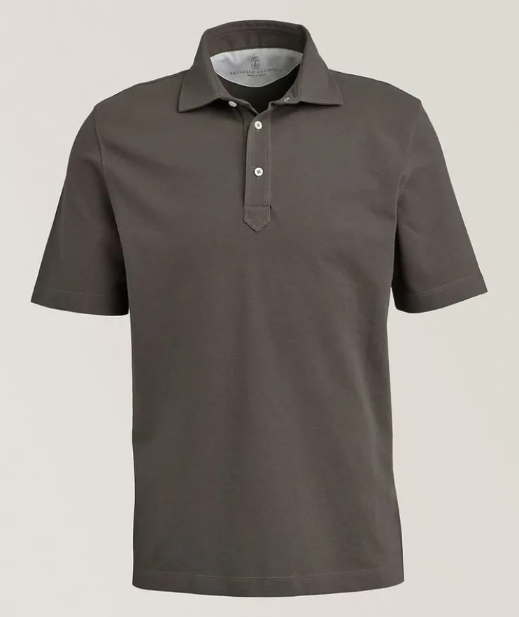 Cotton Jersey Polo