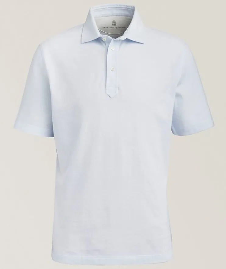 Cotton Jersey Polo