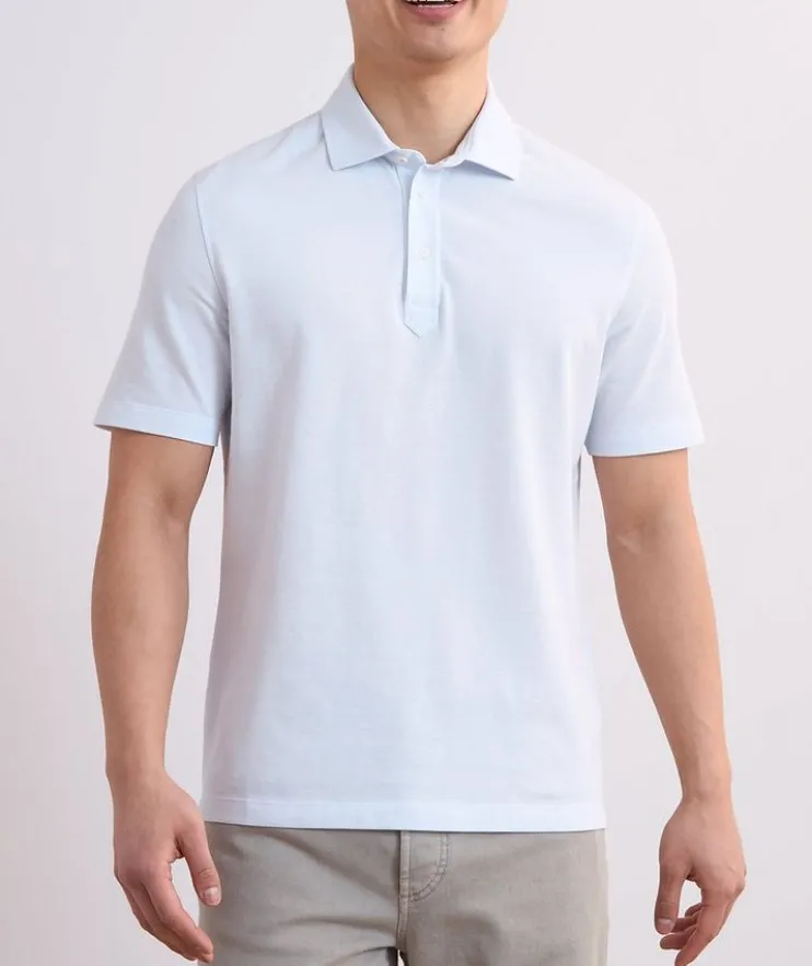 Cotton Jersey Polo