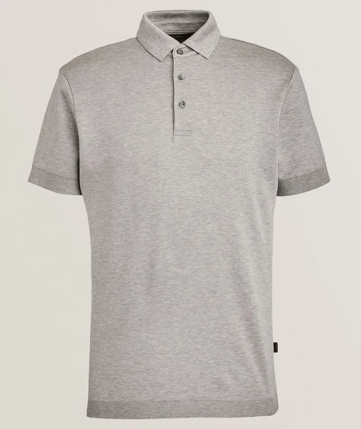 Cotton Knit Polo