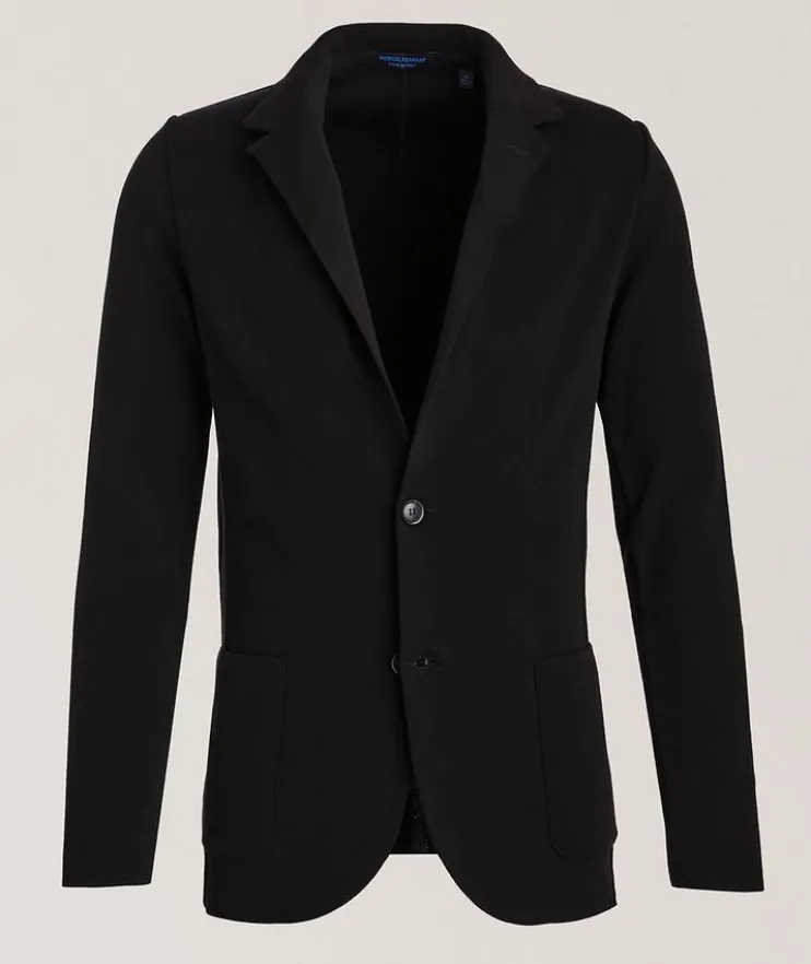 Cotton Knit Sport Jacket