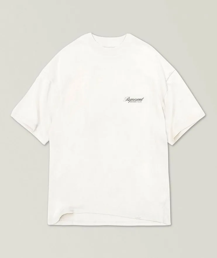 Cotton Logo Print T-Shirt