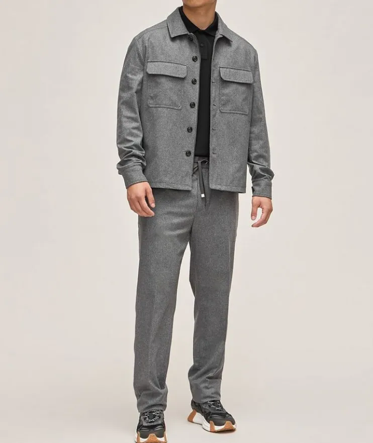 Cotton Piqué Logo Polo