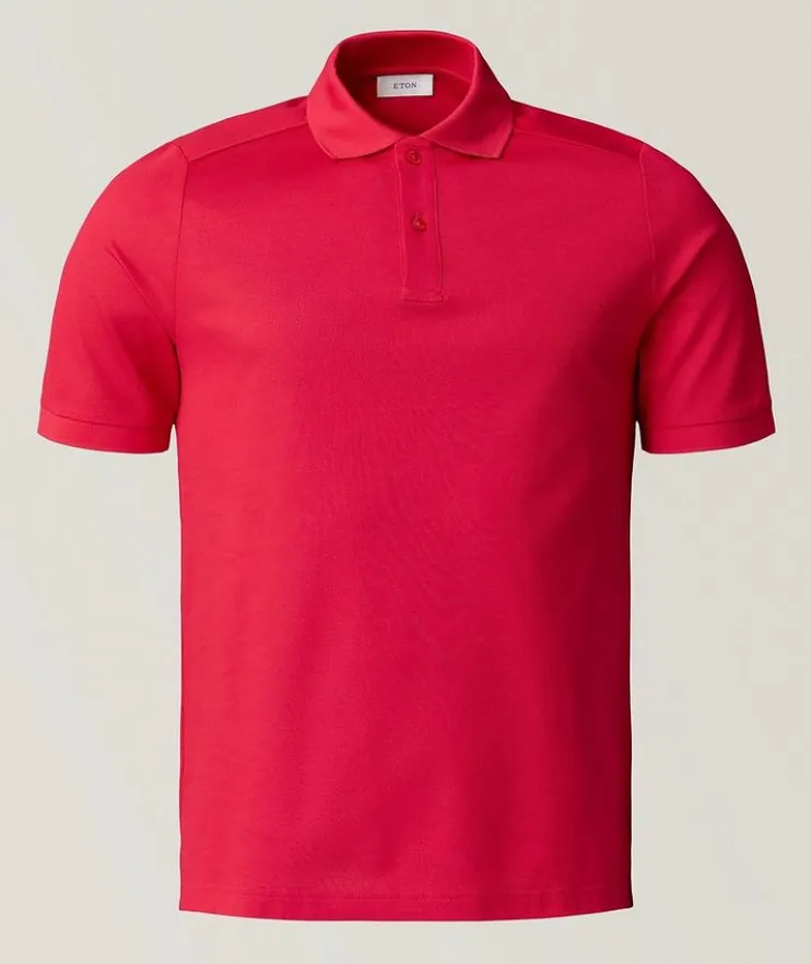 Cotton Piqué Polo