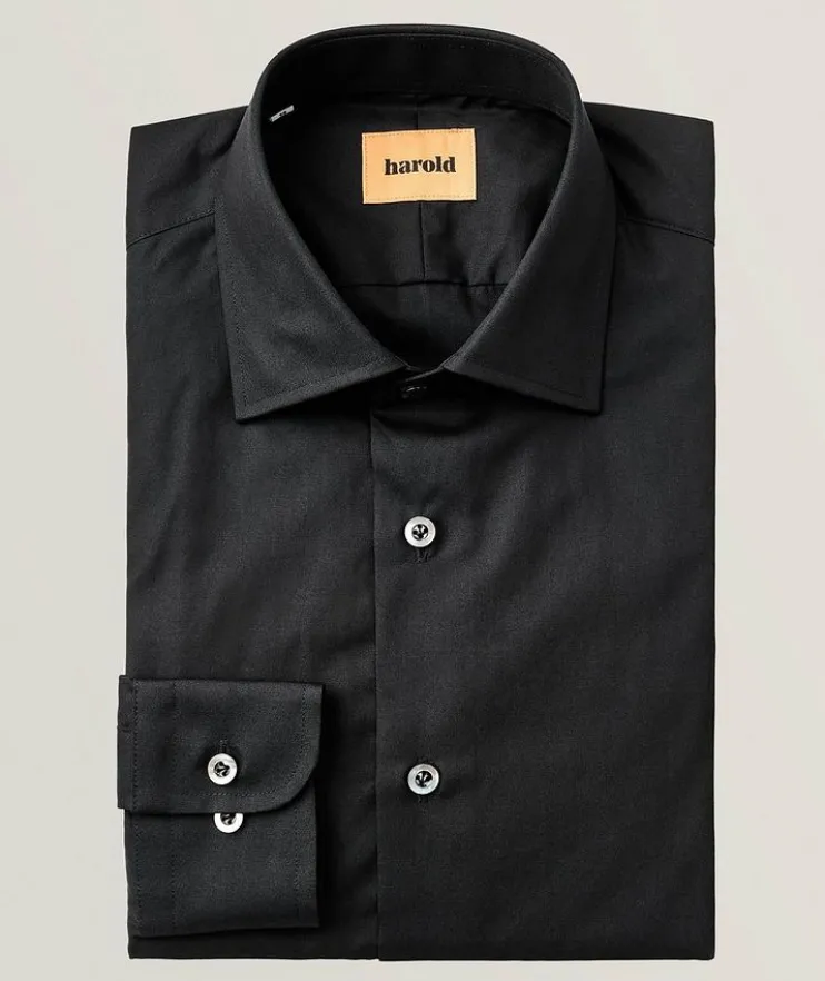 Cotton Poplin Dress Shirt