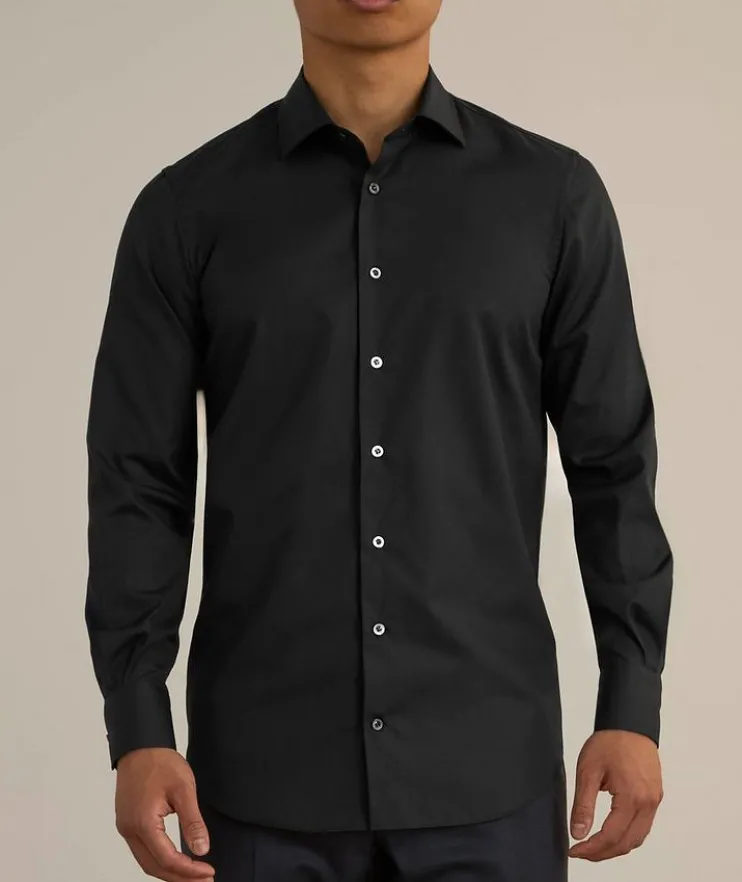 Cotton Poplin Dress Shirt