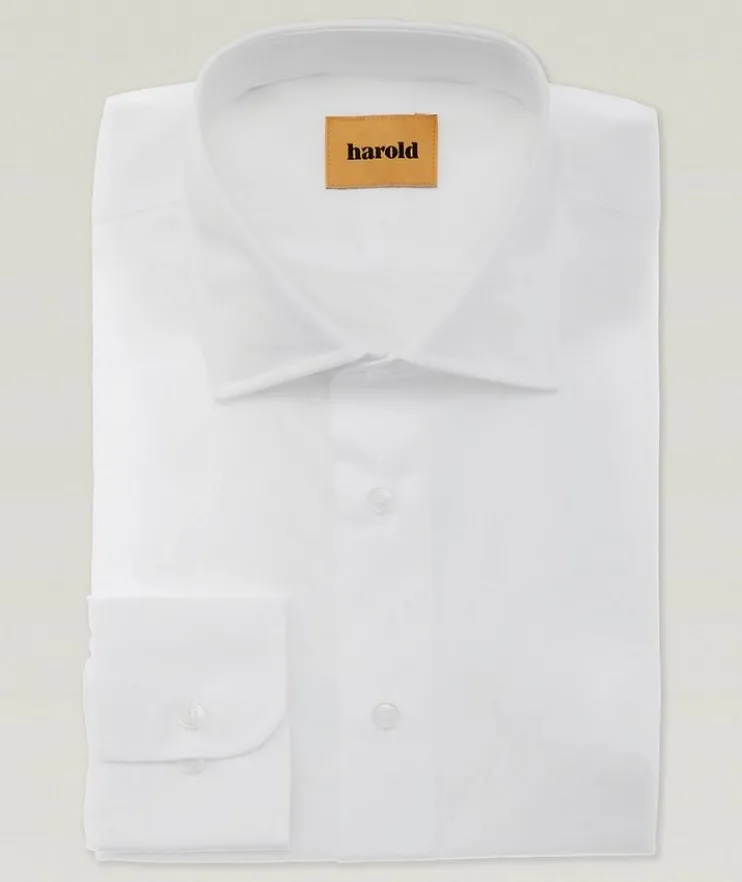 Cotton Poplin Dress Shirt