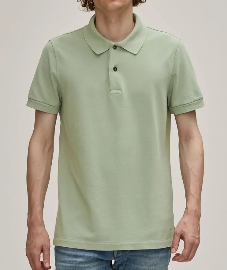 Cotton Tennis Piqué Polo