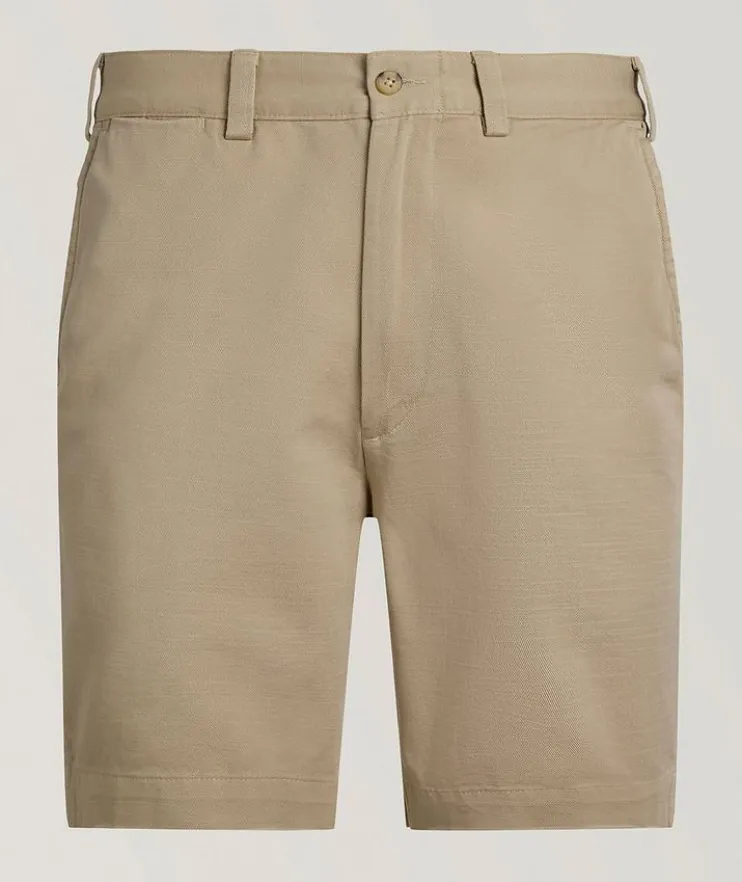Cotton Twill Chino Shorts