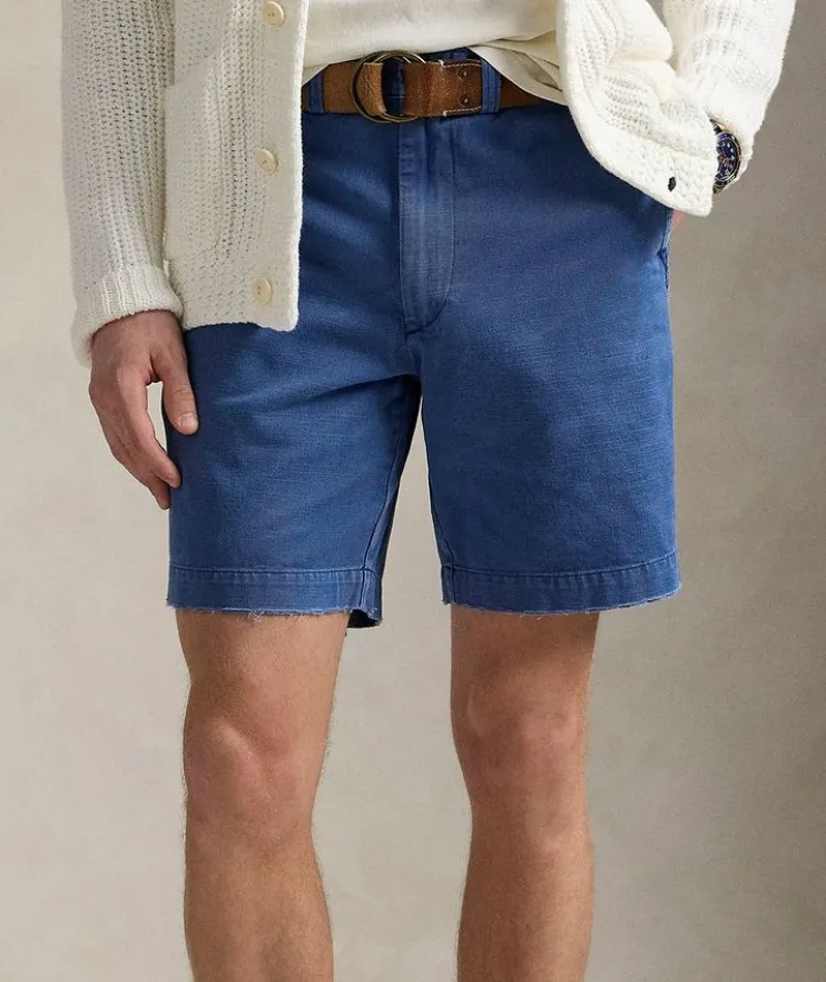 Cotton Twill Chino Shorts