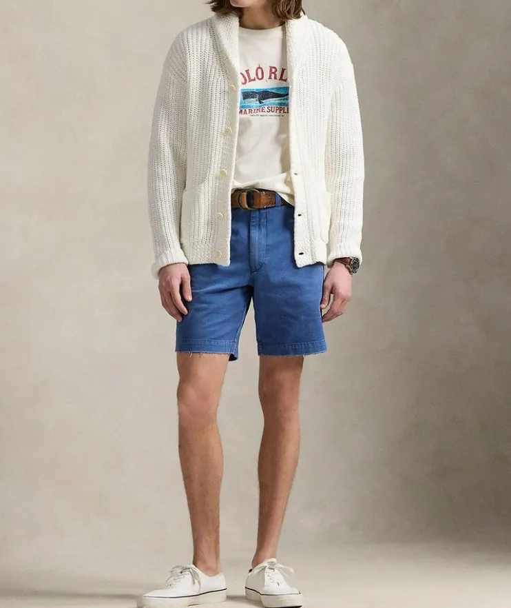 Cotton Twill Chino Shorts