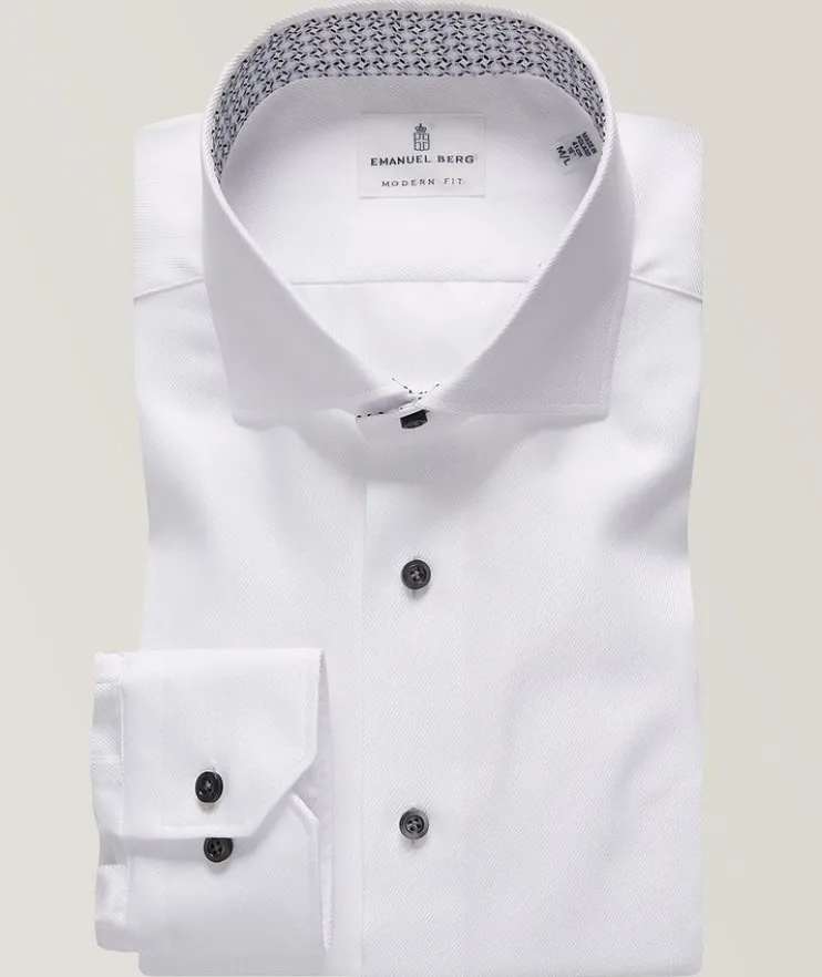 Cotton Twill Dress Shirt