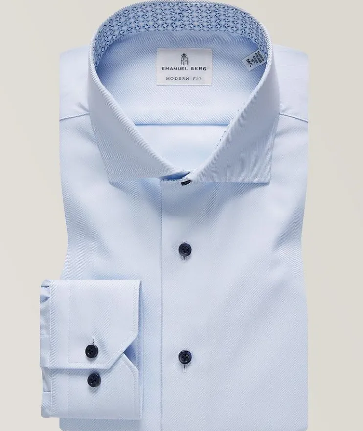 Cotton Twill Dress Shirt