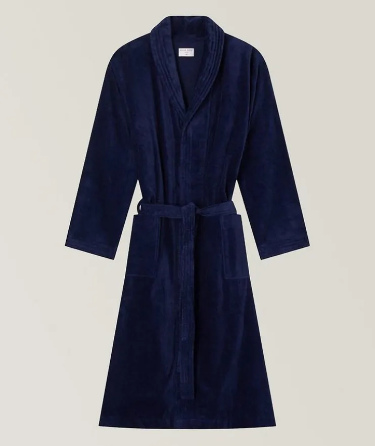 Cotton Velour Robe