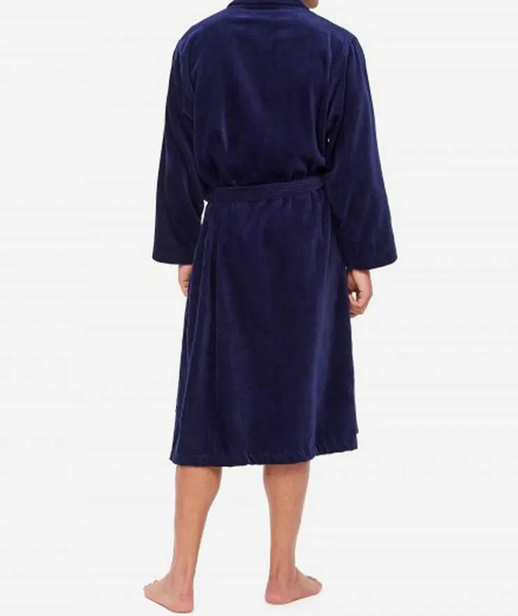 Cotton Velour Robe
