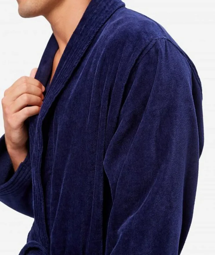 Cotton Velour Robe