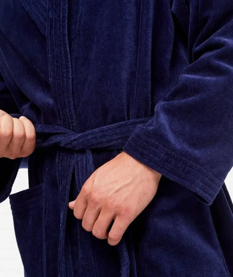 Cotton Velour Robe