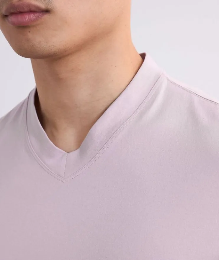 Cotton V-Neck T-Shirt