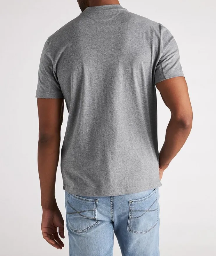 Cotton V-Neck T-Shirt