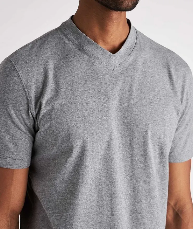 Cotton V-Neck T-Shirt