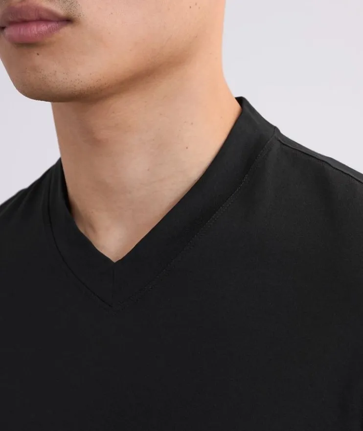 Cotton V-Neck T-Shirt