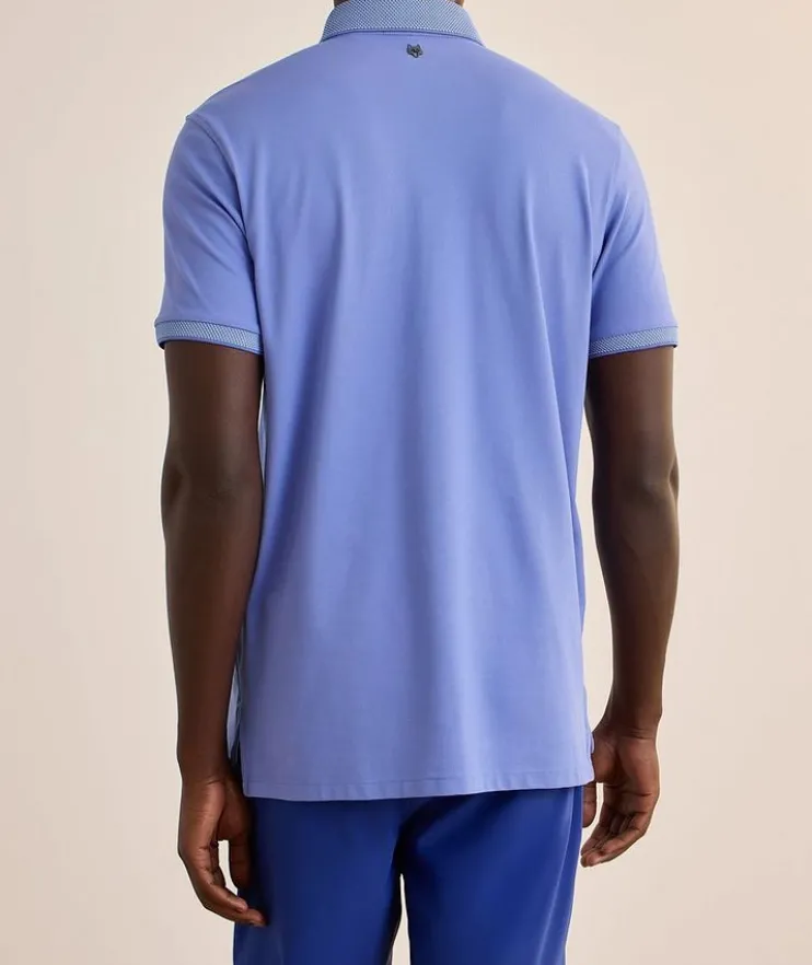 Cotton-Blend Golf Polo