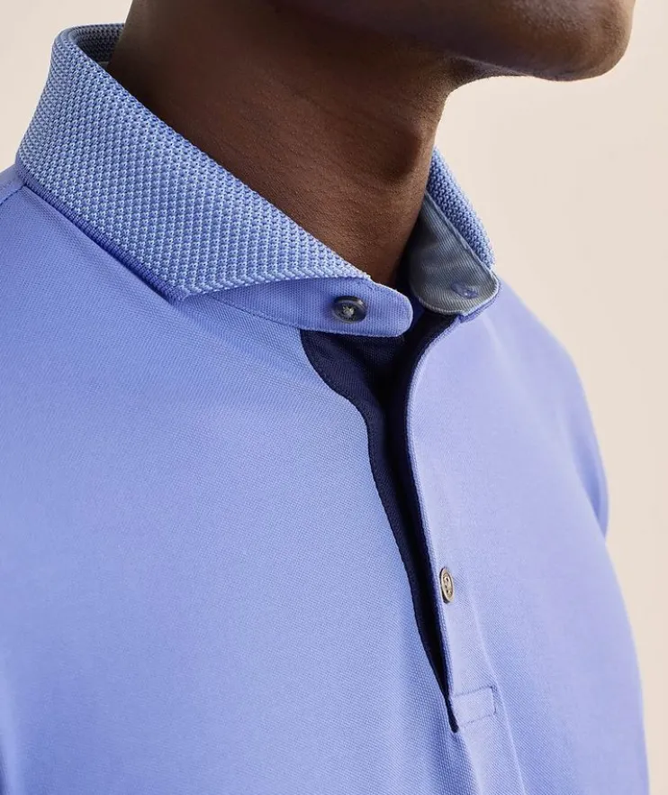 Cotton-Blend Golf Polo