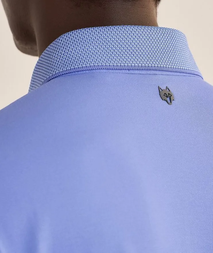 Cotton-Blend Golf Polo