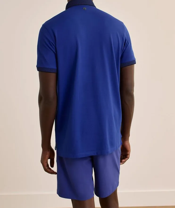 Cotton-Blend Golf Polo