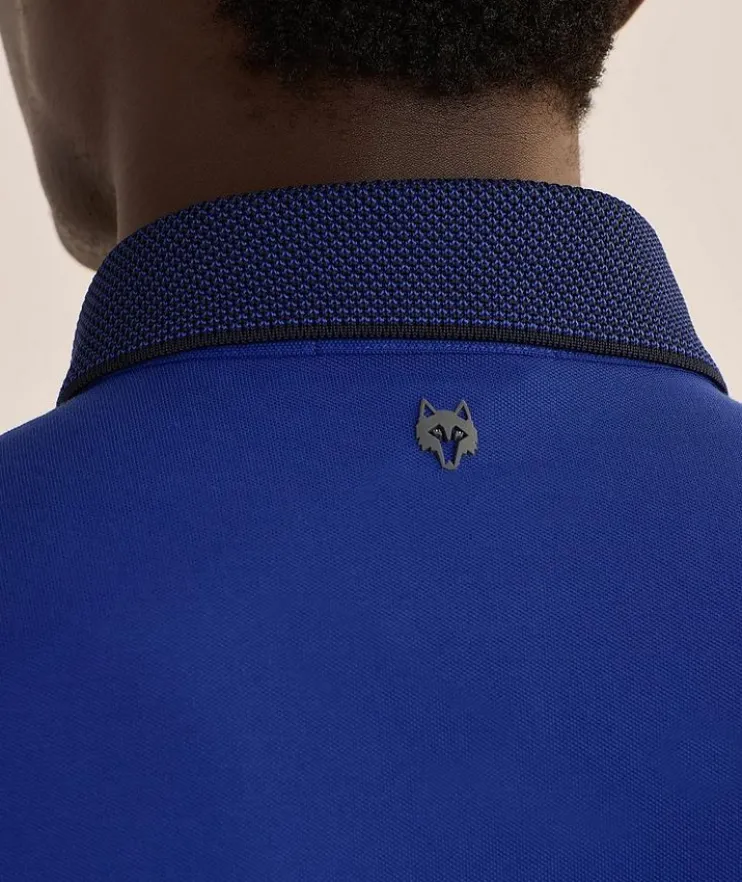 Cotton-Blend Golf Polo