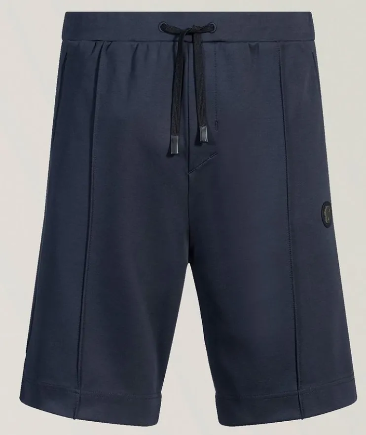 Cotton-Blend Monogram Shorts