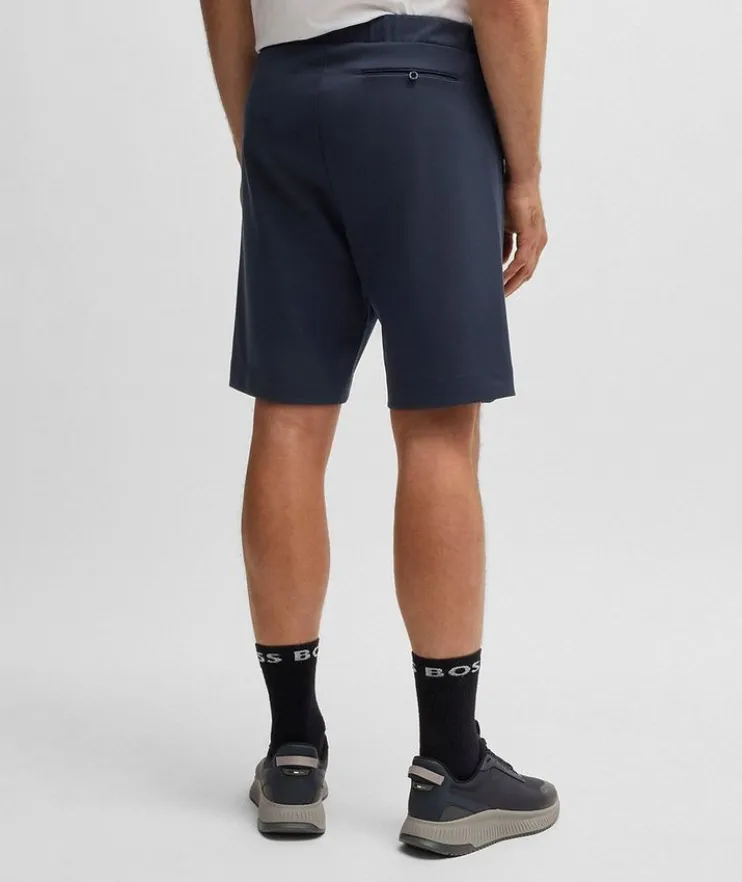Cotton-Blend Monogram Shorts