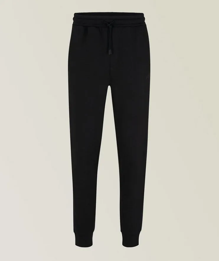 Cotton-Blend Rhinestone Joggers