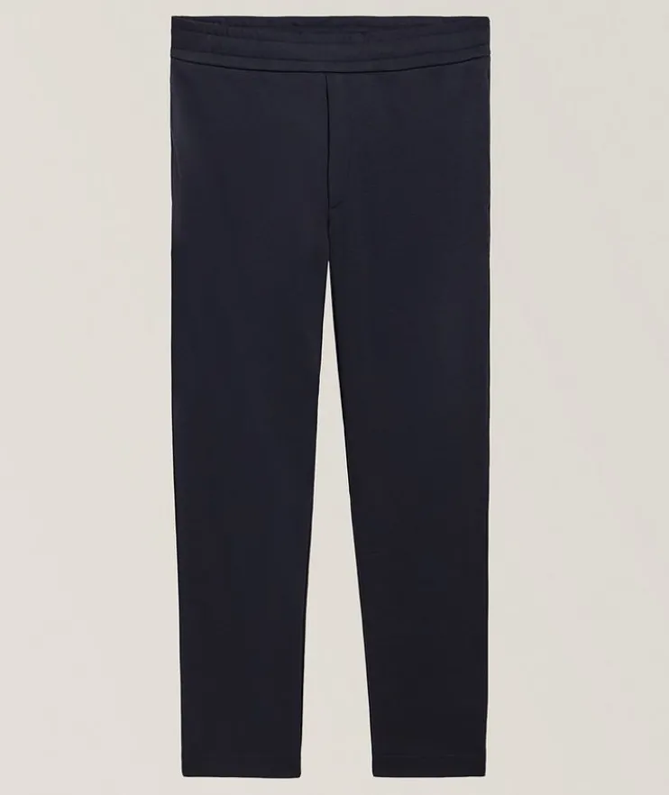Cotton-Blend Track Pants