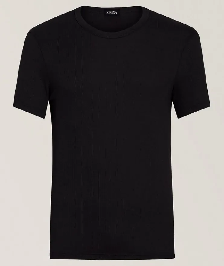 Cotton-Modal Crewneck T-Shirt