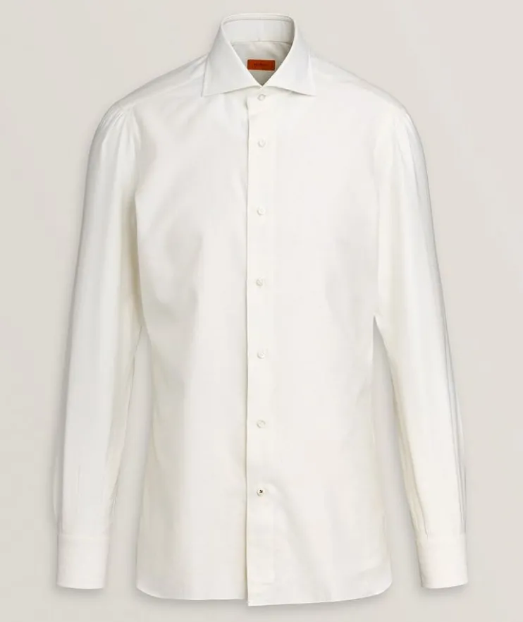 Cotton-Silk Dress Shirt