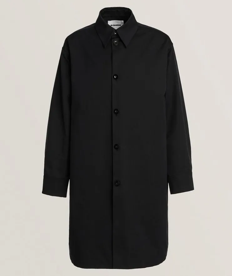 Cotton-Silk Overcoat