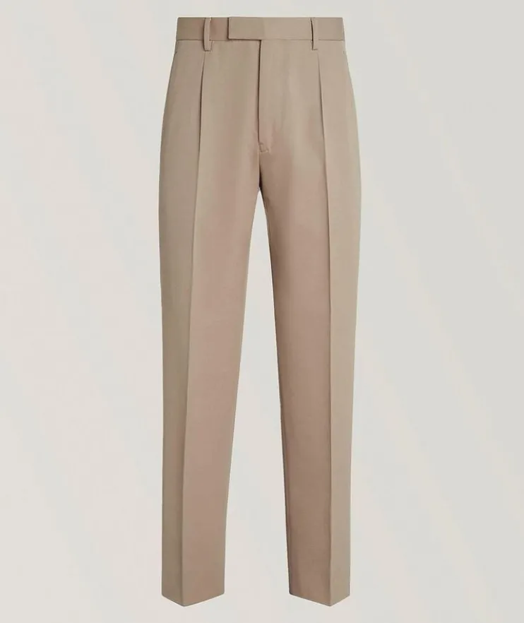 Cotton-Wool Dress Pants