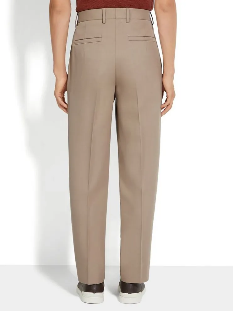 Cotton-Wool Dress Pants
