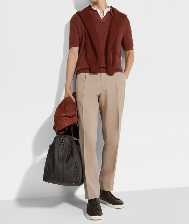 Cotton-Wool Dress Pants