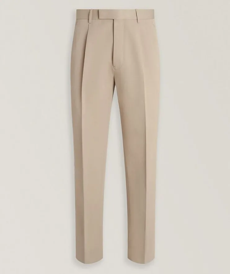 Cotton-Wool Dress Pants