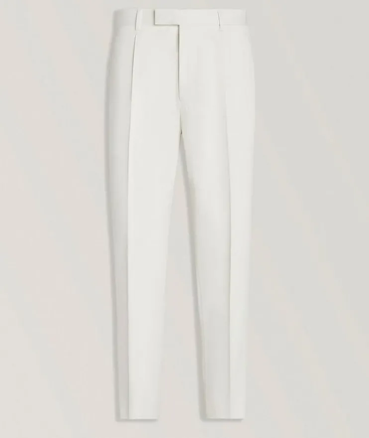 Cotton-Wool Dress Pants