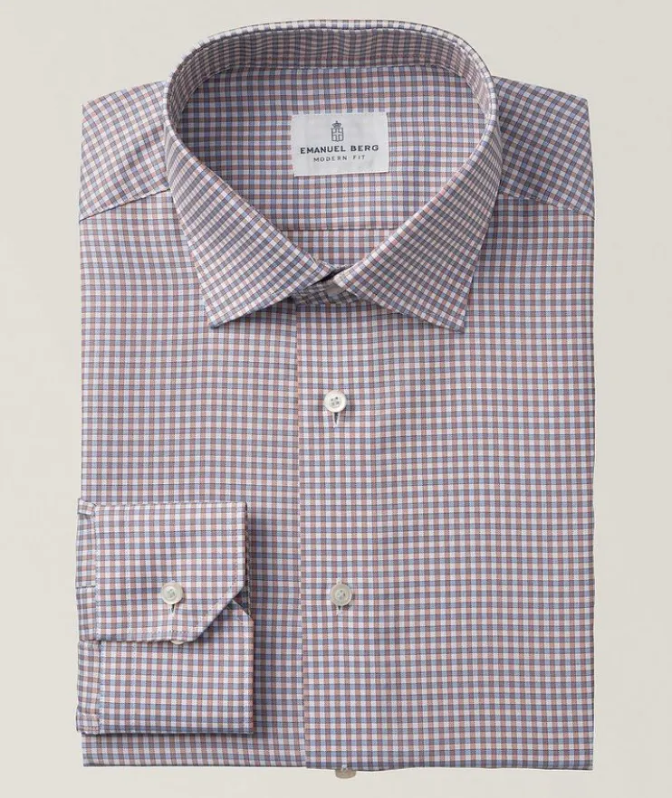 Crown Gingham Check Dress Shirt