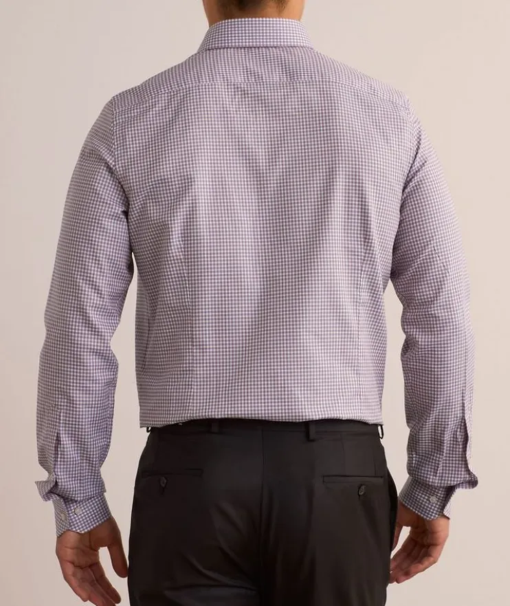 Crown Gingham Check Dress Shirt