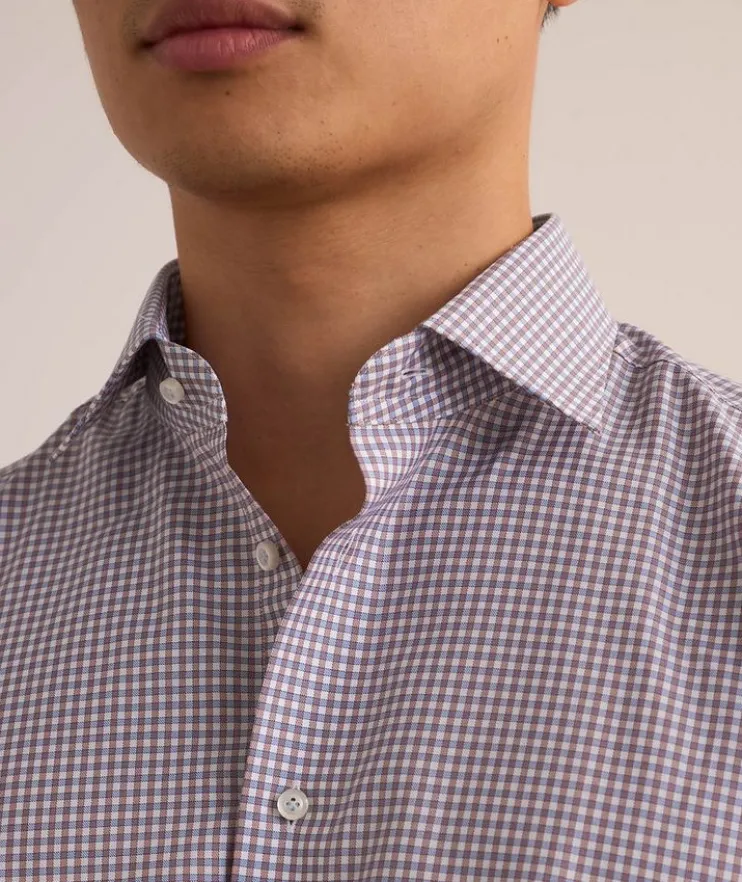 Crown Gingham Check Dress Shirt