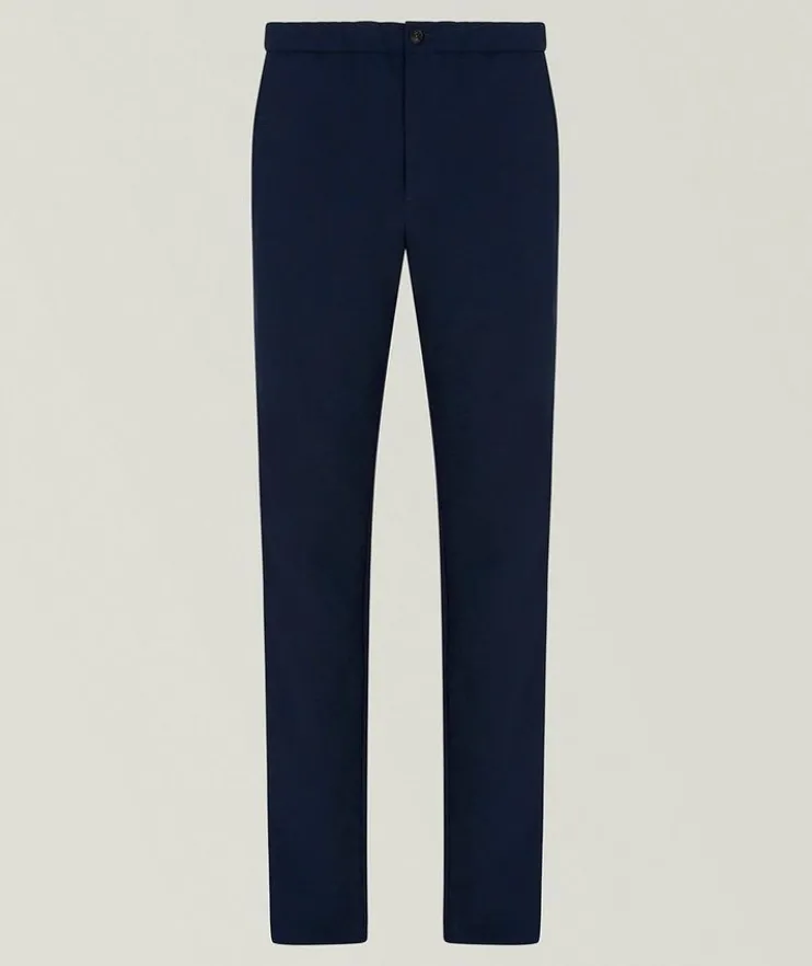 3D Crepe Jersey Trousers